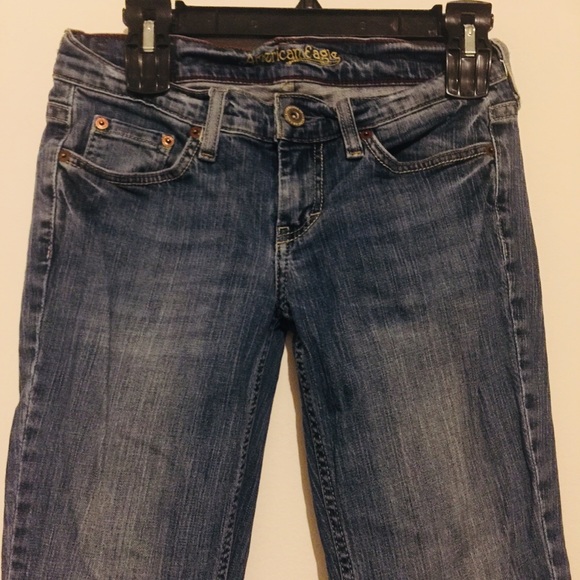 American Eagle Jeans Size 2 Regular Medium Dark - Picture 5 of 8